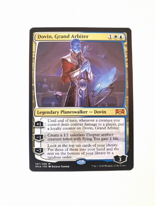 Dovin, Grand Arbiter