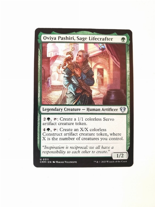 Oviya Pashiri, Sage Lifecrafter