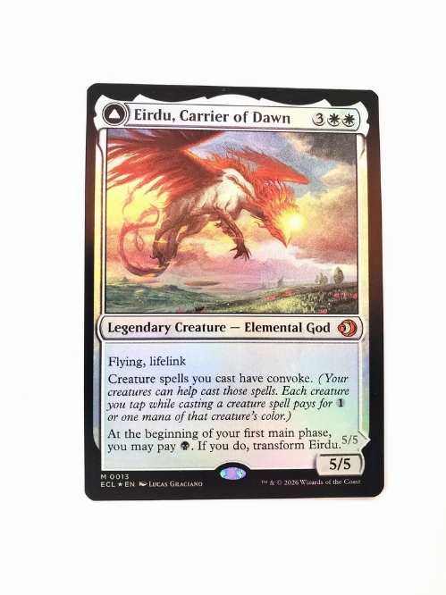 Eirdu, Carrier of Dawn // Isilu, Carrier of Twillight (Foil)