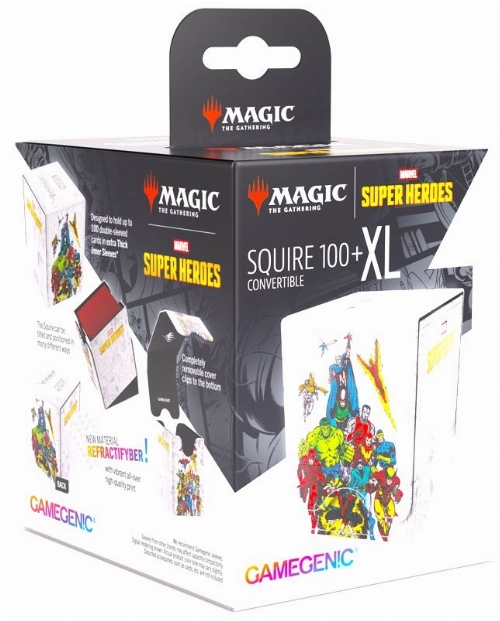 Marvel Super Heroes Squire 100+ XL Deck Box - Marvel Age (NEW)