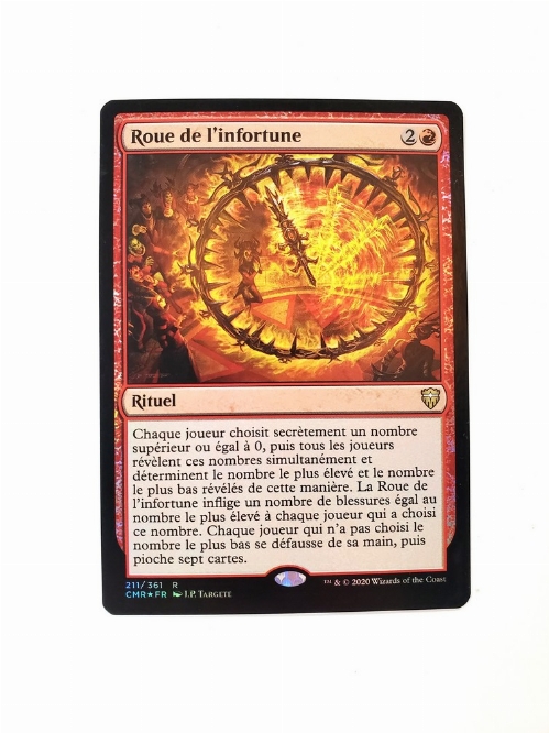 Wheel of Misfortune (Foil) (Francaise)