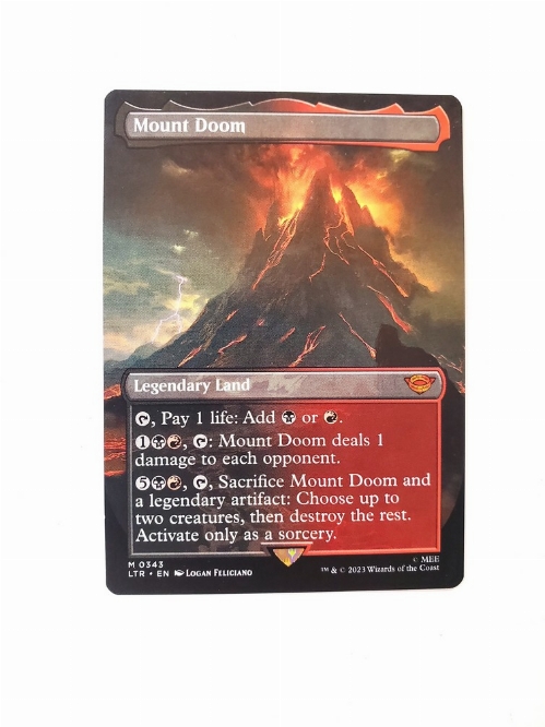 Mount Doom (Borderless)