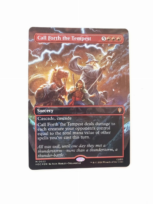 Call Forth the Tempest (Borderless) (Foil)