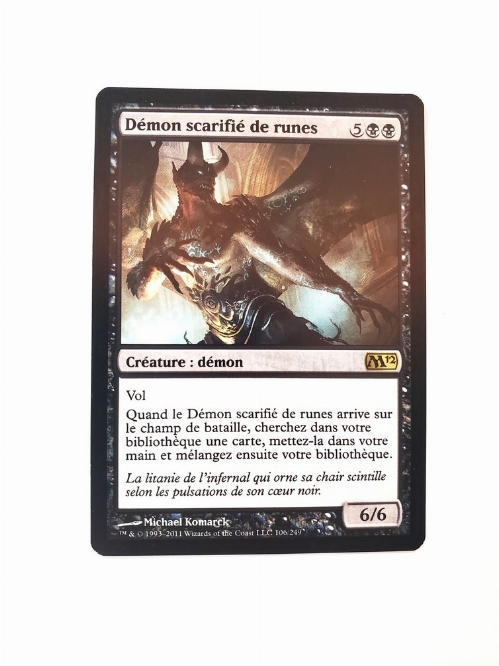 Rune-Scarred Demon (Francaise)