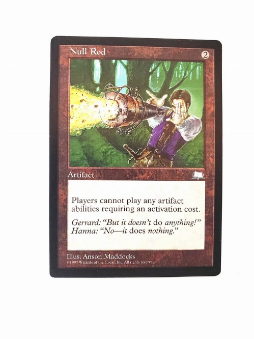 Null Rod