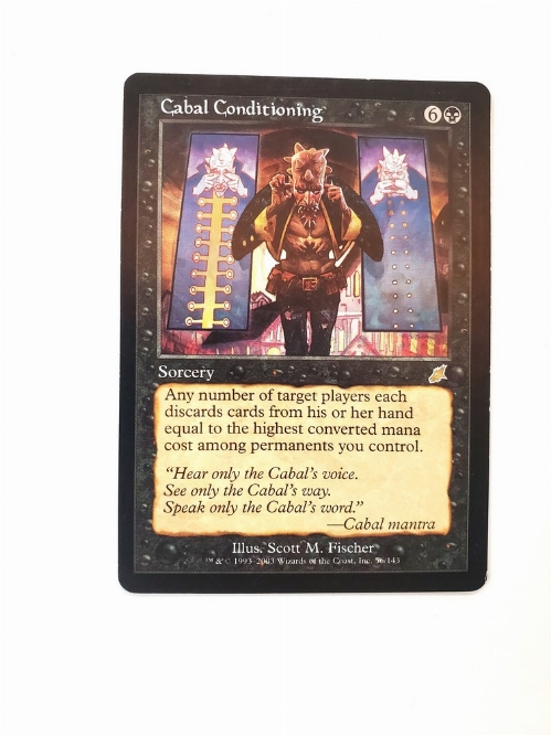 Cabal Conditioning