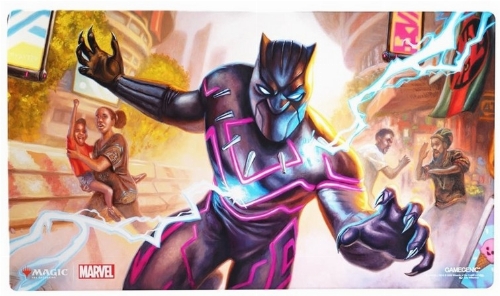 Playmat - Striking Black Panther (Shiny) (NEW)