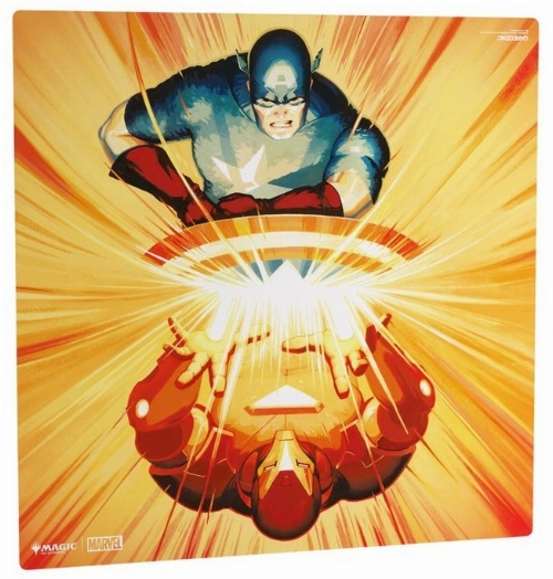 Playmat - Iron Man/Captain America (2-Player) (NEW)