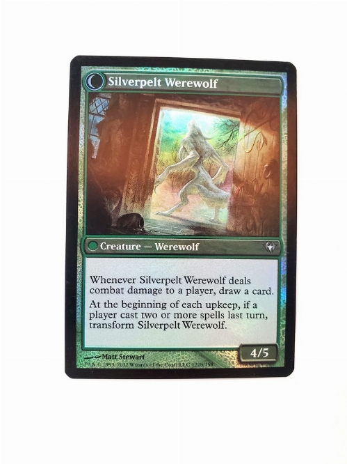 Lambholt Elder // Silverpelt Werewolf (Foil)