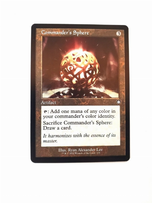 Commander's Sphere (Retro Frame)