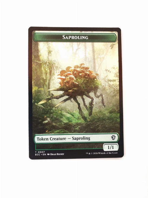 Saproling // Poison Counter - Double-Sided Token