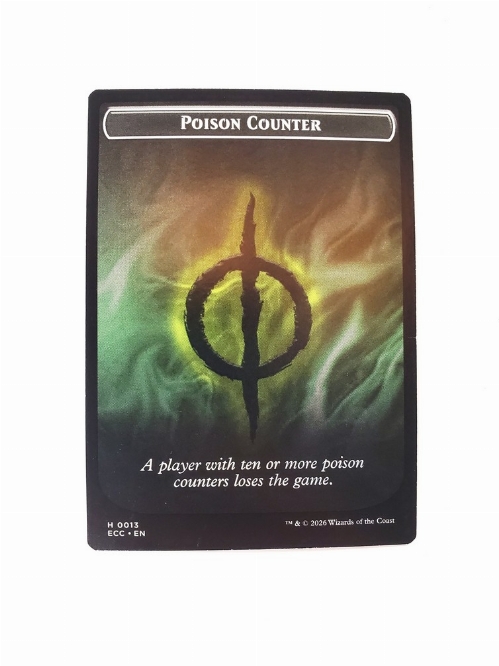 Saproling // Poison Counter - Double-Sided Token