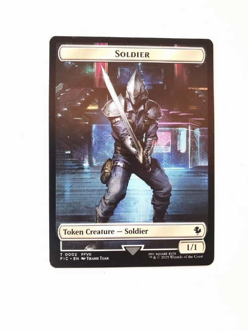 Soldier // Rebel - Double-Sided Token