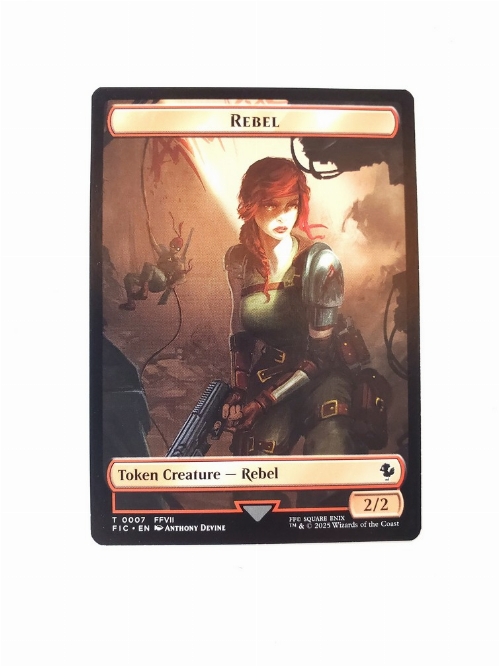Soldier // Rebel - Double-Sided Token