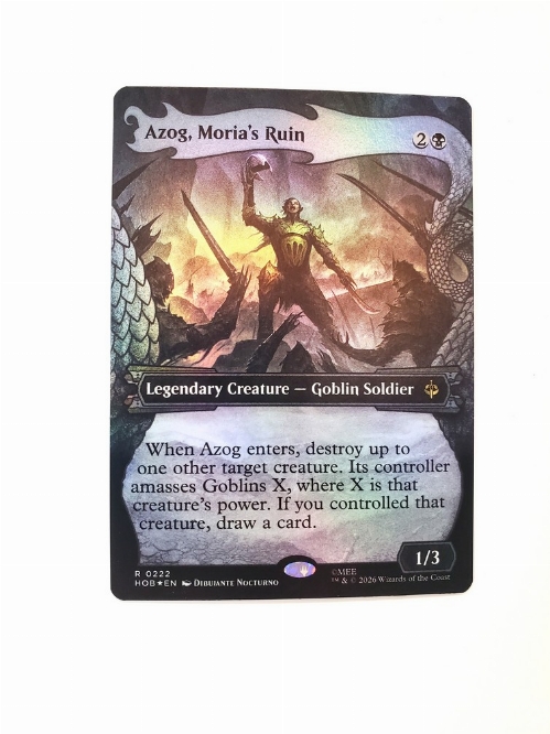 Azog, Moria's Ruin (Showcase) (Foil)