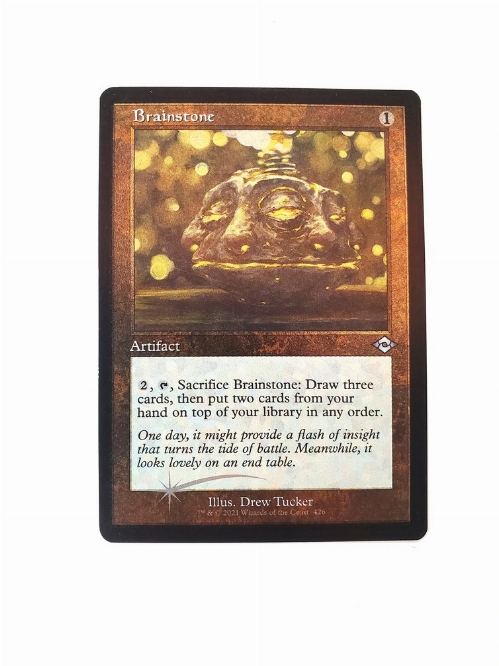 Brainstone (Retro Frame) (Foil Etched)
