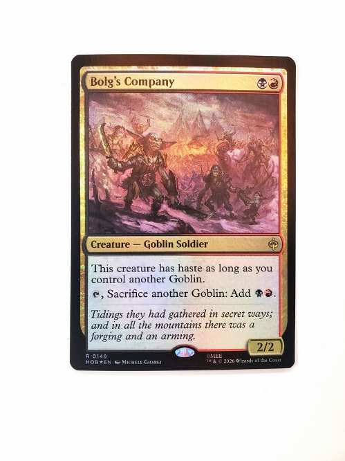 Bolg's Company (Foil)