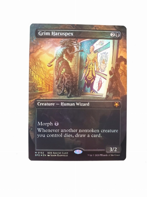 Grim Haruspex (Borderless) (Foil)