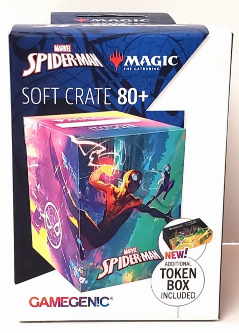 Marvel' Spider-Man Soft Crate 80+ Deck Box - Spider-Man/Spider-Gwen (NEW)