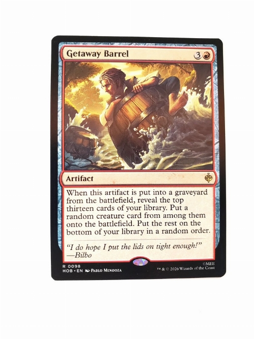 Getaway Barrel