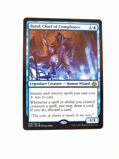 Baral, Chief of Compliance