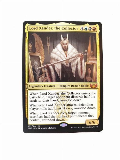 Lord Xander, the Collector