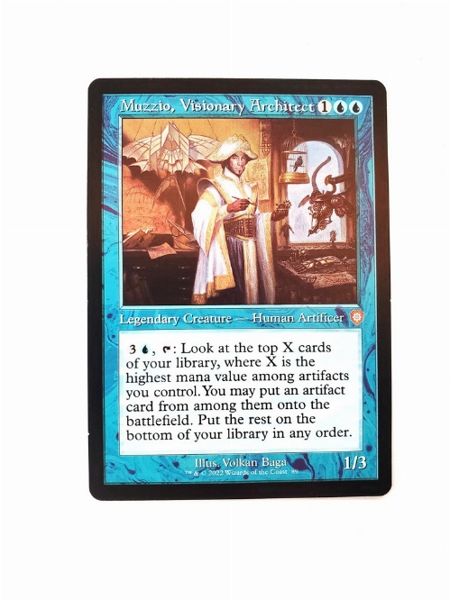 Muzzio, Visionary Architect (Retro Frame)