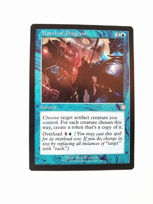 March of Progress (Retro Frame)