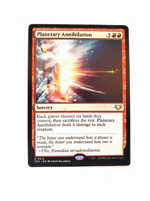 Planetary Annihilation