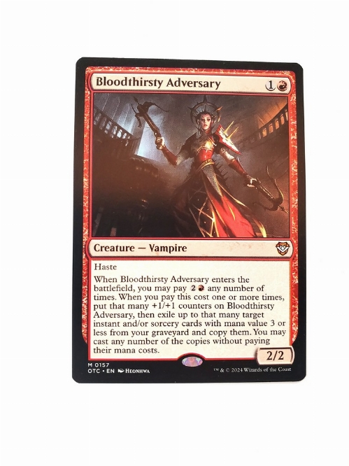 Bloodthirsty Adversary
