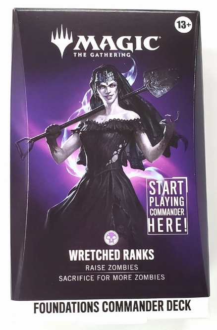 Foundations - Wretched Ranks Commander Deck (NEW)