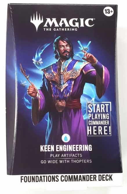Foundations - Keen Engineering Commander Deck (NEW)