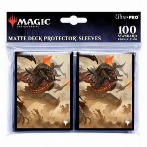 Matte Deck Protector Sleeves - Rakdos, the Muscle (NEW)