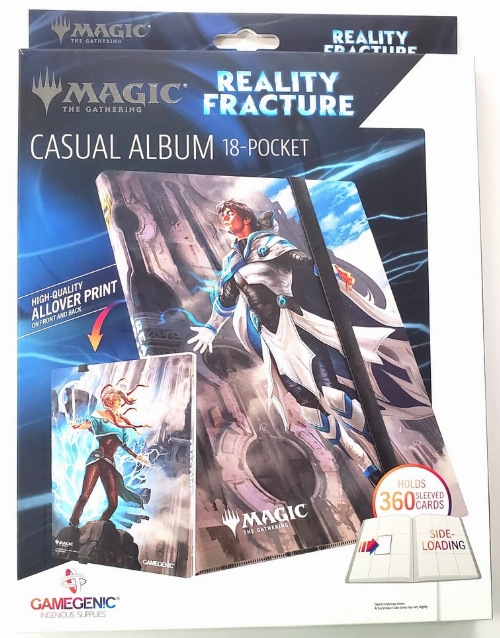Reality Fracture - Tam Beleren, Conflicted & Jace, Building Reality Casual Album 18-Pocket (NEW)