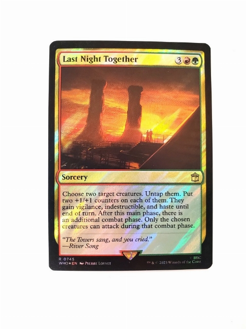 Last Night Together (Surge Foil)