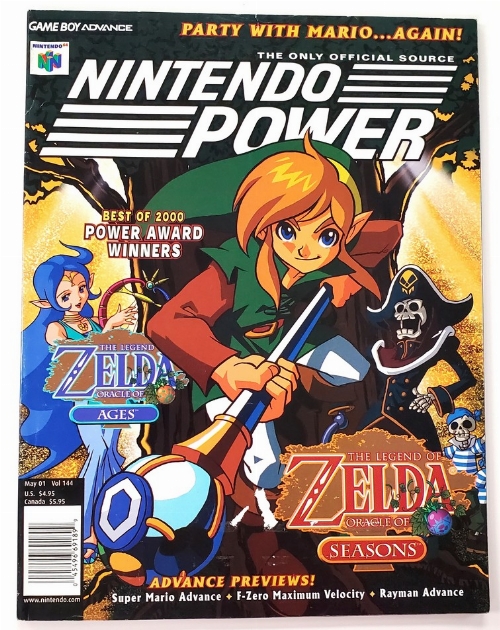 Nintendo Power (Poster Included) (Vol.144)