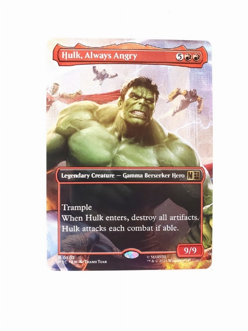 Hulk, Always Angry (Borderless)