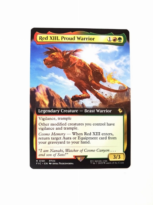 Red XIII, Proud Warrior (Extended Art)