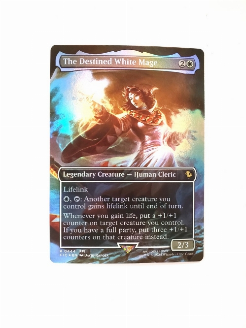 The Destined White Mage (Borderless) (Foil)