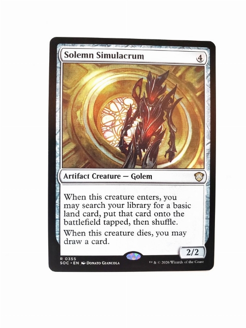 Solemn Simulacrum