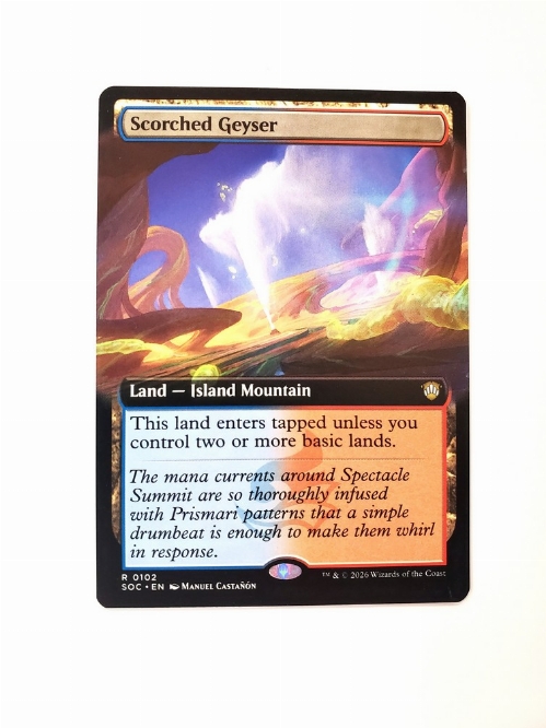 Scorched Geyser (Extended Art)