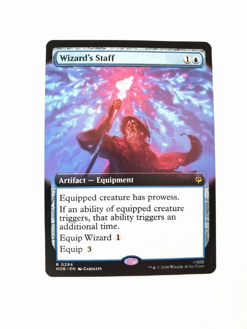 Wizard's Staff (Extended Art)
