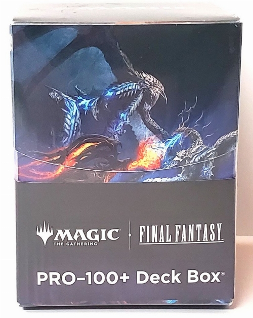 Final Fantasy Ultra Pro Deck Box - Bahamut & Ifrit (NEW)