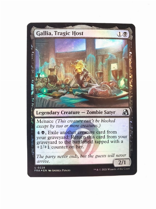 Gallia, Tragic Host (Foil)
