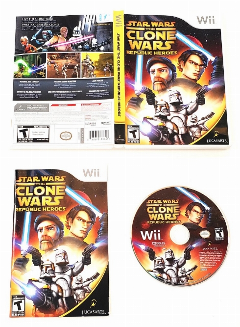Star Wars: The Clone Wars - Republic Heroes (CIB)