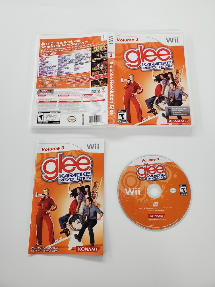 Karaoke Revolution: Glee Vol. 3 (CIB)