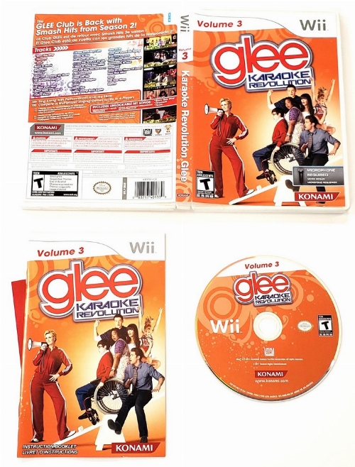 Karaoke Revolution: Glee Vol. 3 (CIB)