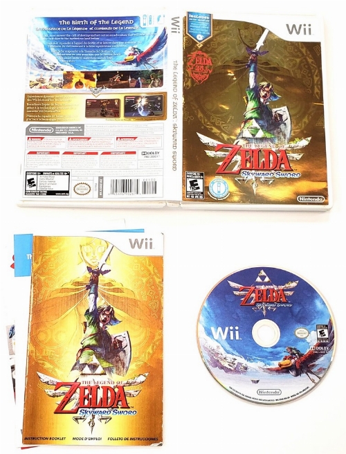 Legend of Zelda: Skyward Sword, The [Music CD Bundle] (Missing Soundtrack) (CIB)