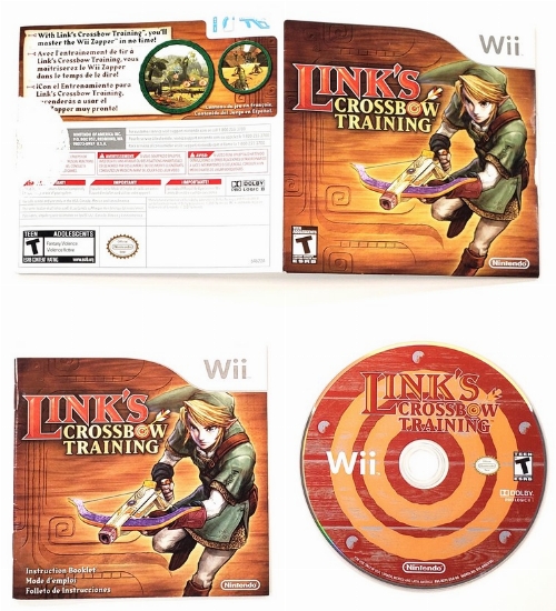 Link's Crossbow Training (Cardboard) (CIB)