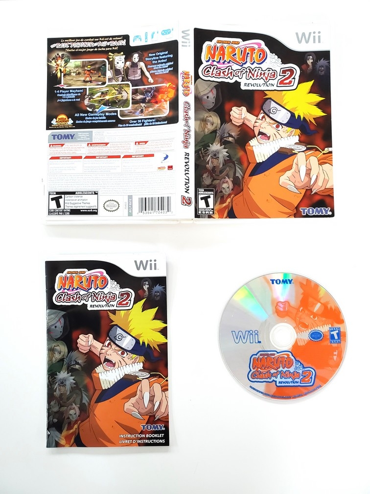 Naruto: Clash of Ninja Revolution 2 (CIB)